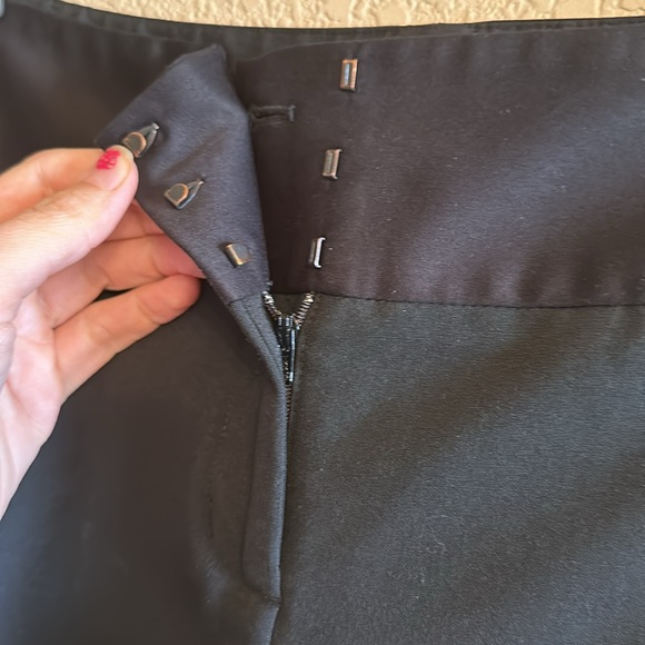 Express size 10 black Editor pants. Tall waist band, no pockets - Picture 4 of 5